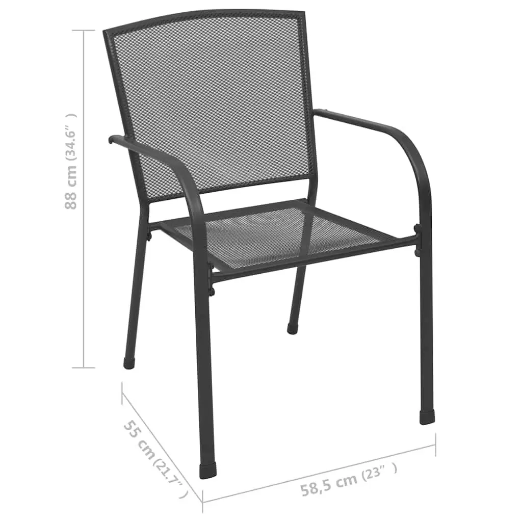 4-Piece Outdoor Chairs Set