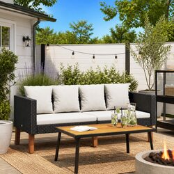 Compact and Stylish 2-Seater Garden Sofa
