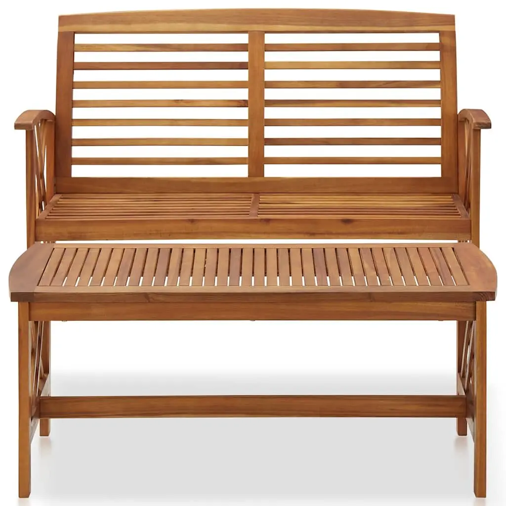 Garden Lounge Set with Bench and Coffee Table