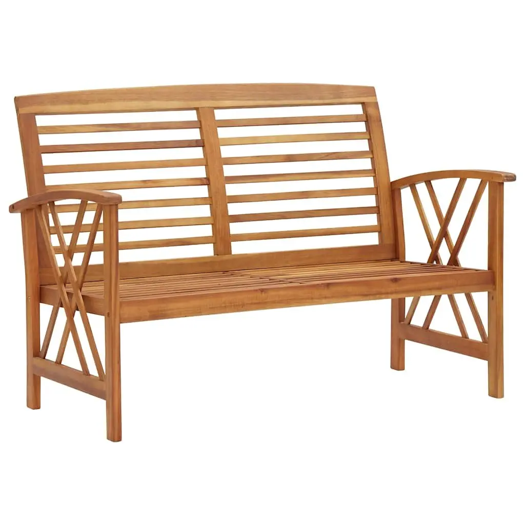 Garden Lounge Set with Bench and Coffee Table