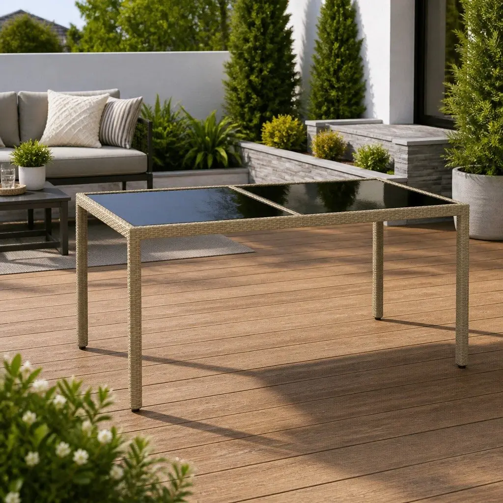 Garden Table 150x90x75cm