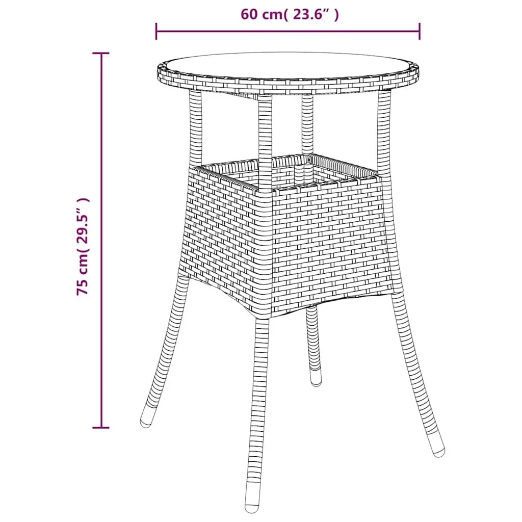 Garden Table with Durable Construction