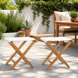 Folding Chairs Set of 2 for Outdoor Relaxation