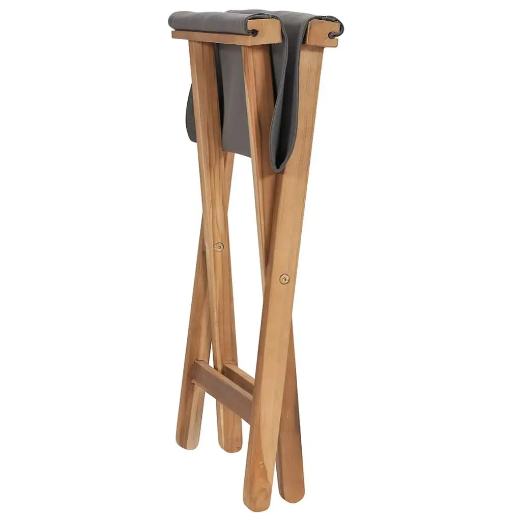 Solid Wood Folding Chairs Set