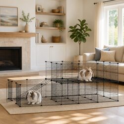 44-Panel Animal Cage