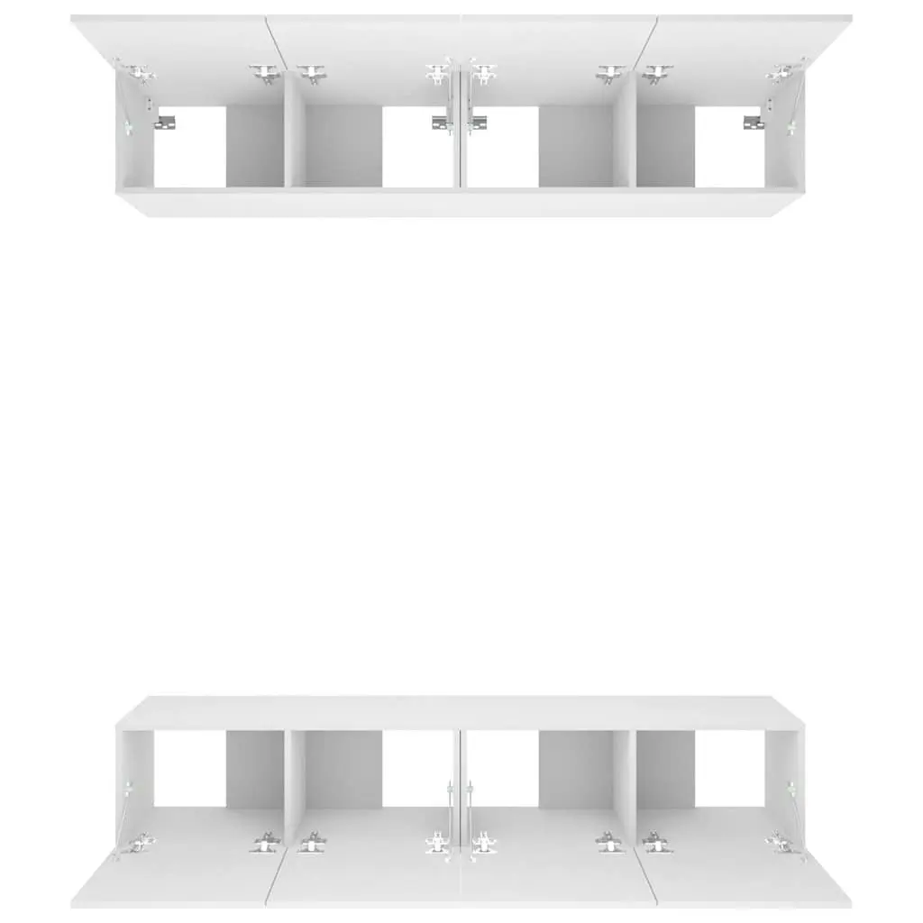 Wall-Mounted TV Cabinet with Storage Solutions