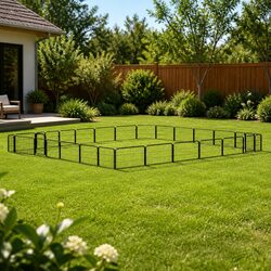 Compact and Confident 28-Panel Dog Playpen