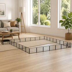 Compact 32-Panel Dog Playpen for Outdoor Adventures