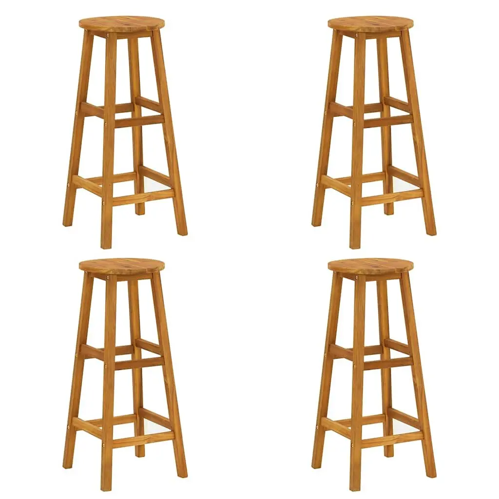 5 Piece Garden Bar Set with Durable Wood