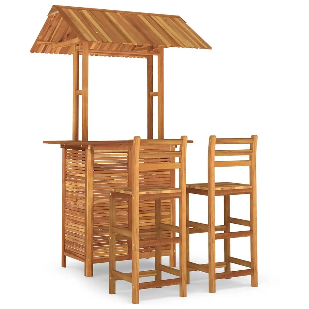 3 Piece Garden Bar Set