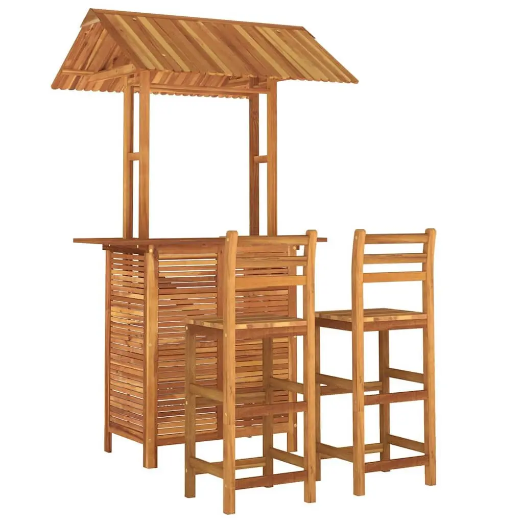 3 Piece Garden Bar Set