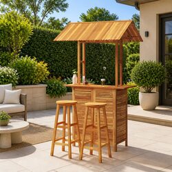 3 Piece Outdoor Bistro Furniture Set