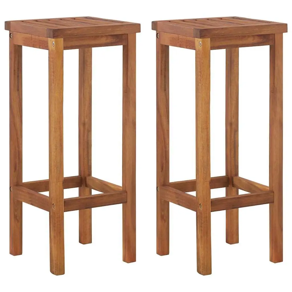 Garden Bar Set Brown 3 Piece Outdoor Furniture Bistro Table with Shade Rooftop and Bar Stools