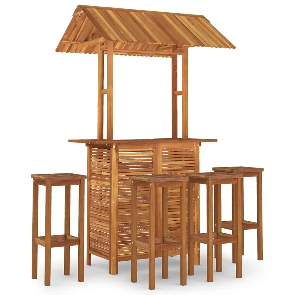 5 Piece Garden Bar Set