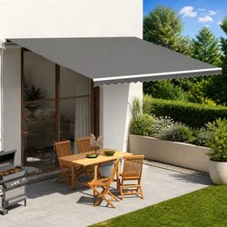 Anthracite Awning Fabric for Shade Needs