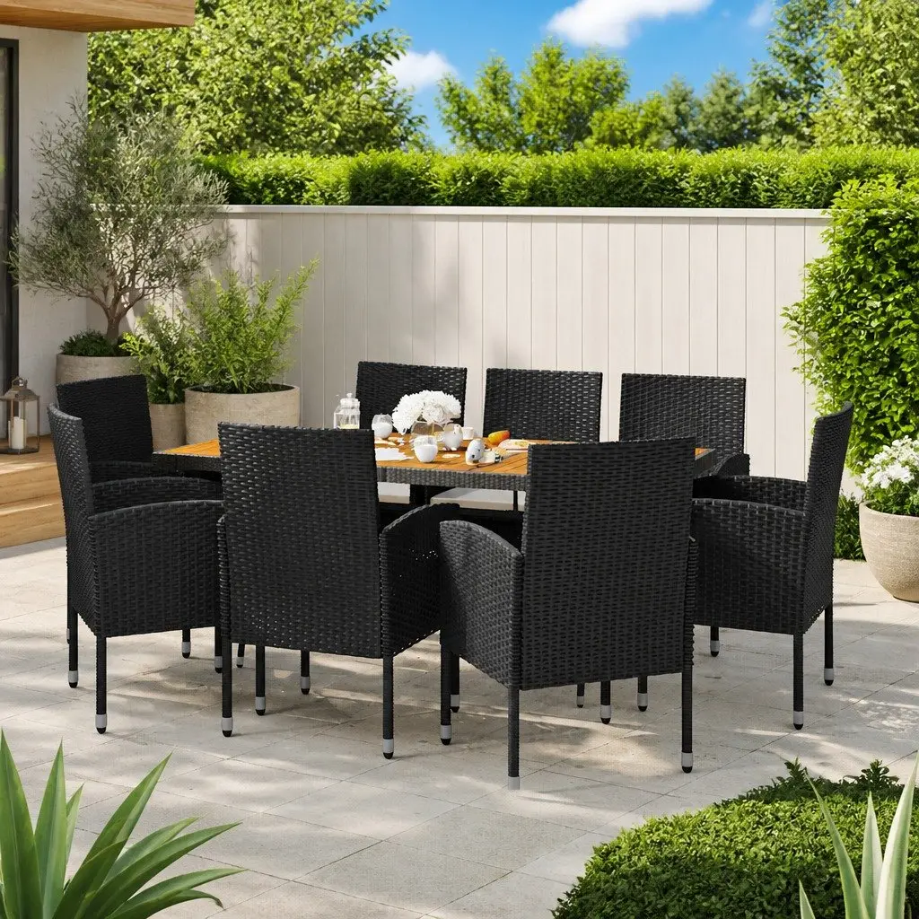 9 Piece Outdoor Dining Set