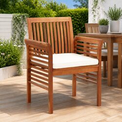 Compact Outdoor Dining Chair Set of 8 for Easy Living