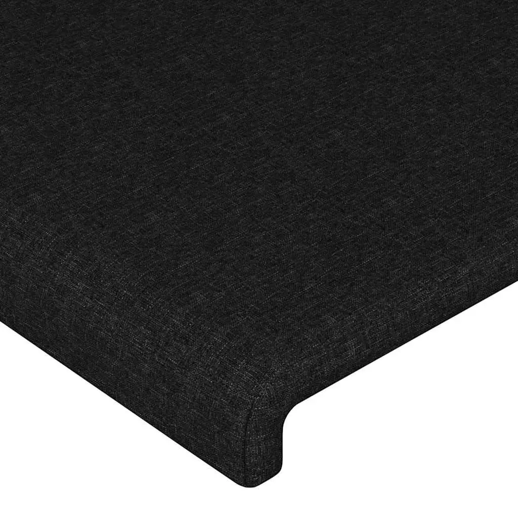LED Headboard Black 160cm Adjustable Height Colourful