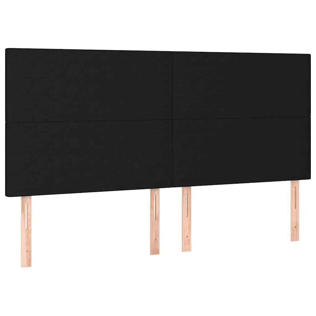 LED Headboard Black 160cm Adjustable Height Colourful