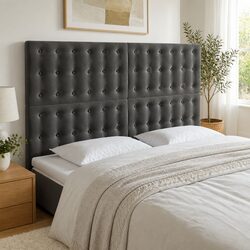 LED Headboard with Adjustable Lights