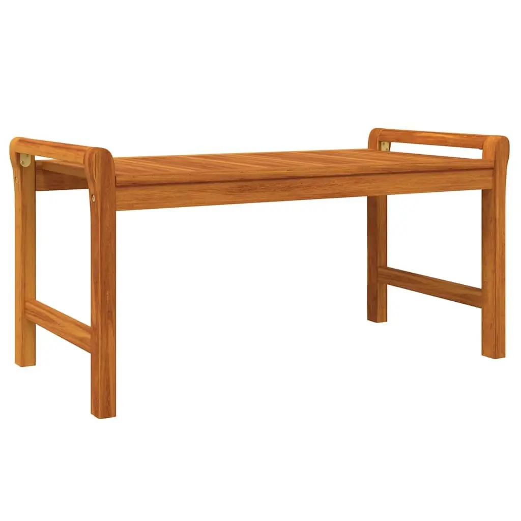 Garden Lounge Set 2 Piece Outdoor Furniture with Cushions Solid Wood Brown