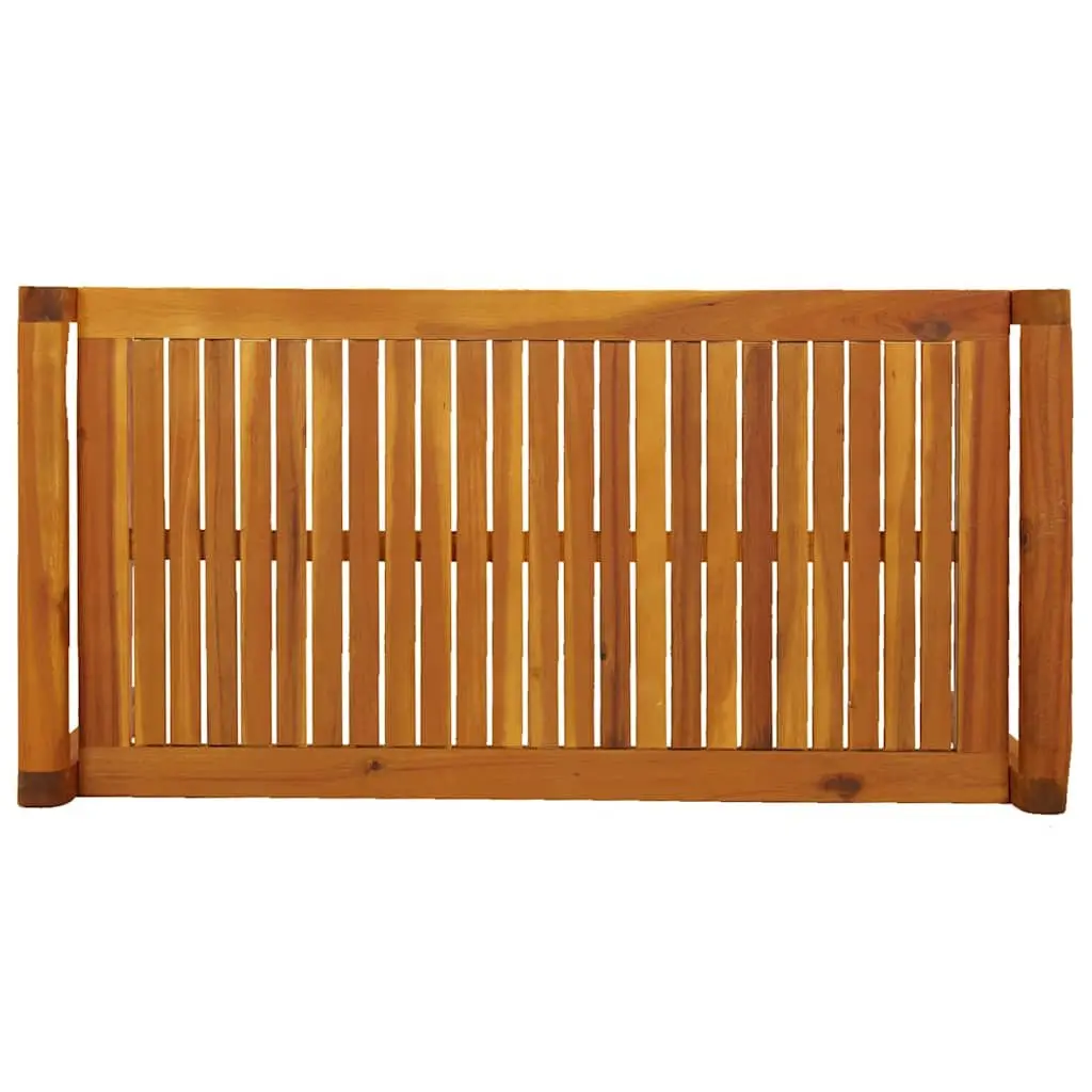 Garden Lounge Set 2 Piece Outdoor Furniture with Cushions Solid Wood Brown