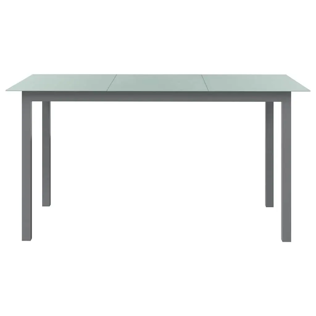 Grey Outdoor Dining Table