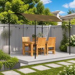 Your Perfect Outdoor Companion: Taupe Sunshade Awning