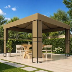 Compact and Durable Garden Gazebo 3x3x2.7m