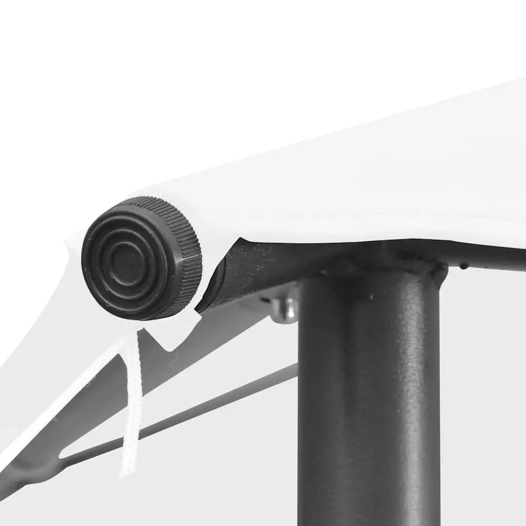 Gazebo White 3x3x2.9 m Outdoor Pavilion Canopy Shelter with UV and Dirt Resistance