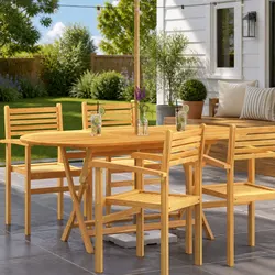 Compact and Durable Folding Outdoor Dining Table