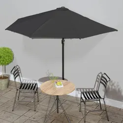 Half Round Parasol: Elegant Outdoor Shade Solution