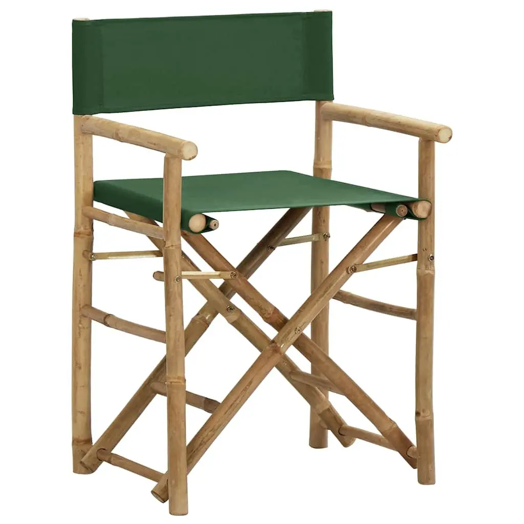 Green Bamboo Folding Chairs