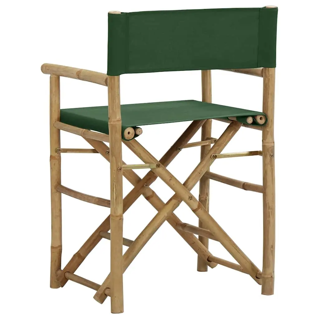 Green Bamboo Folding Chairs