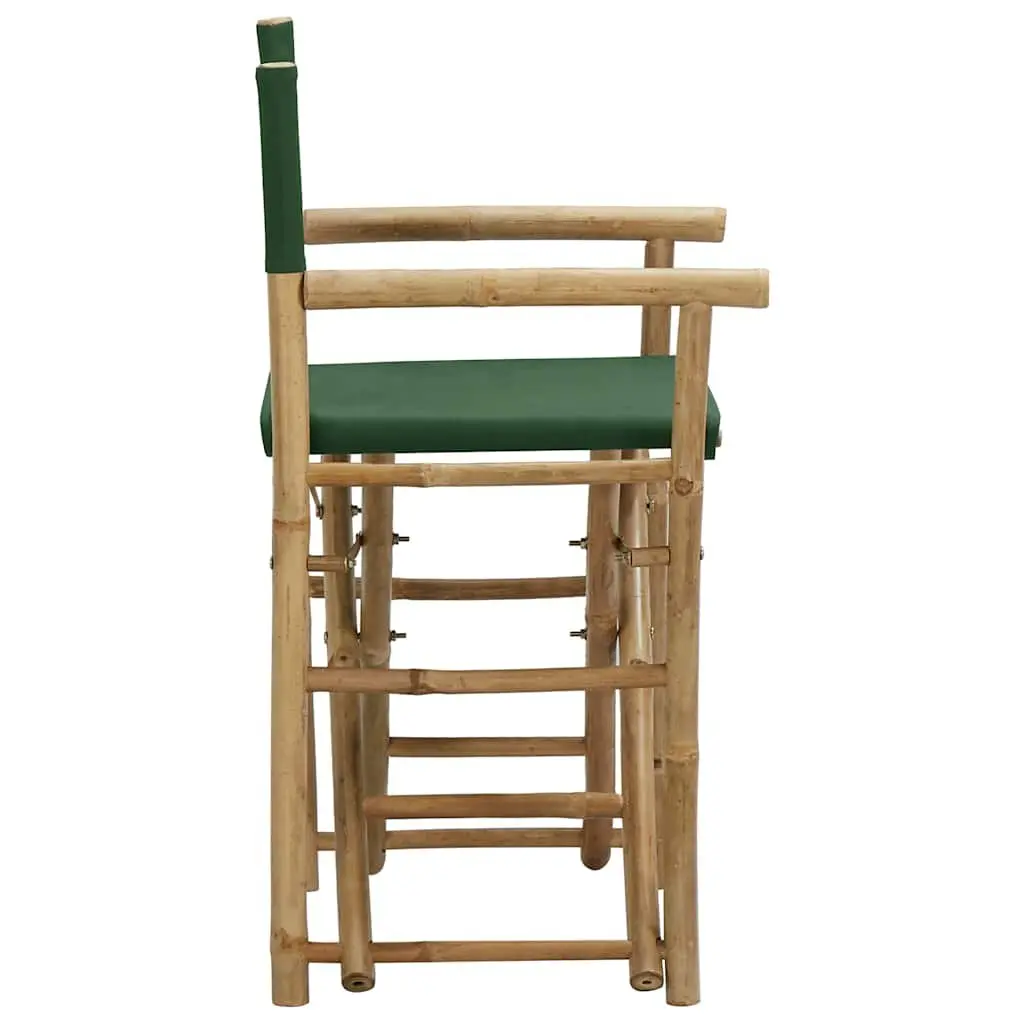 Green Bamboo Folding Chairs