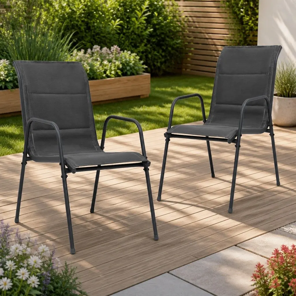 Stackable Dining Chairs for Outdoor Use