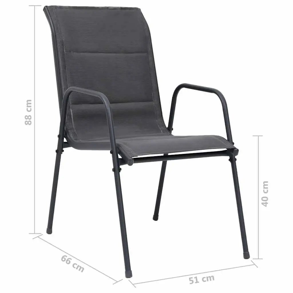 Stackable Dining Chairs for Outdoor Use