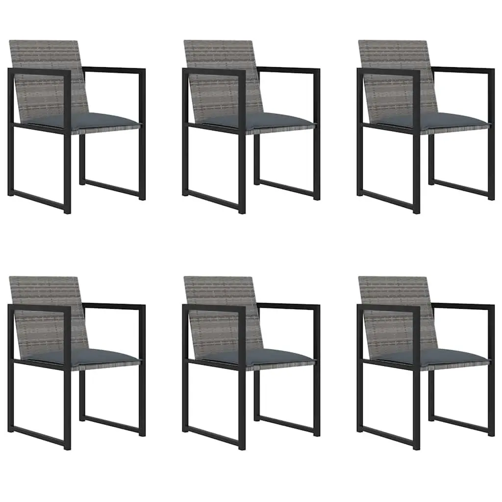 7-Piece Outdoor Dining Set with Cushions