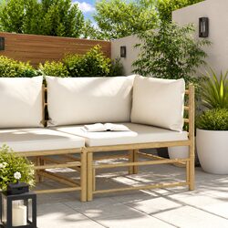Garden Corner Sofa for Outdoors
