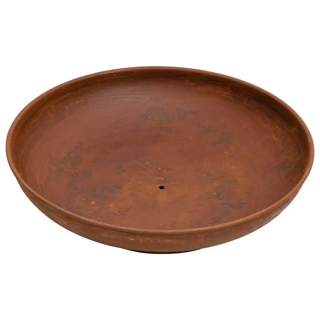 Fire Pit 57 cm Steel Garden Patio Heater Outdoor Fireplace Bowl