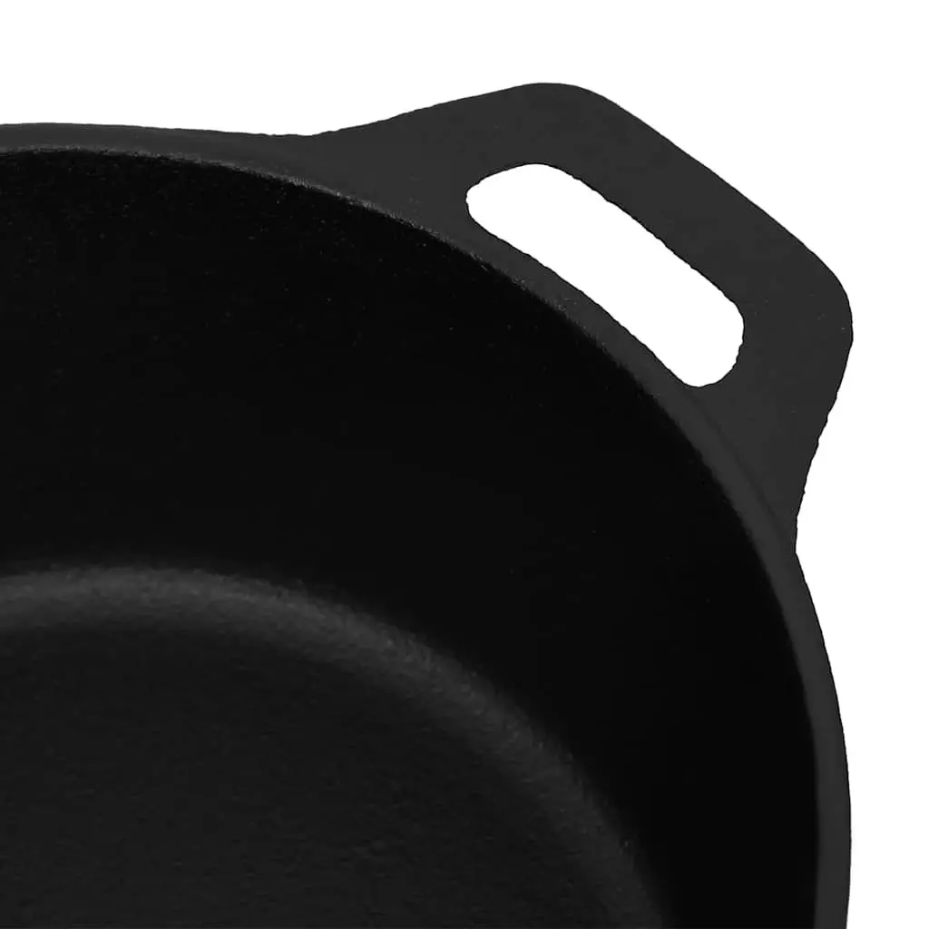 Cast Iron Stock Pot 26.5cm Cookware Roaster Stew Casserole Baking Cooking