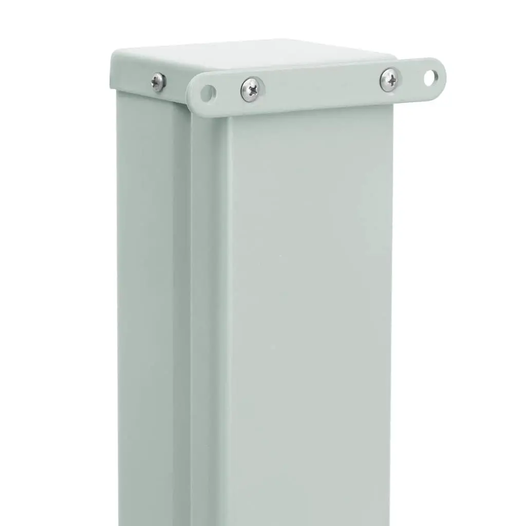 Retractable Side Awning Grey 600x160cm UV-resistant Water-resistant Tear-resistant Automatic Roll-back Function