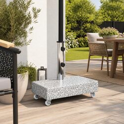 Efficient and Strong Umbrella Base with Wheels