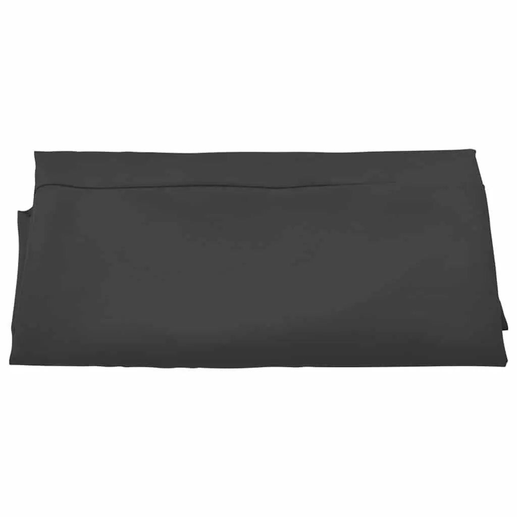 Replacement Parasol Fabric Anthracite 300cm UV Protective Polyester Outdoor Sunshade Cover