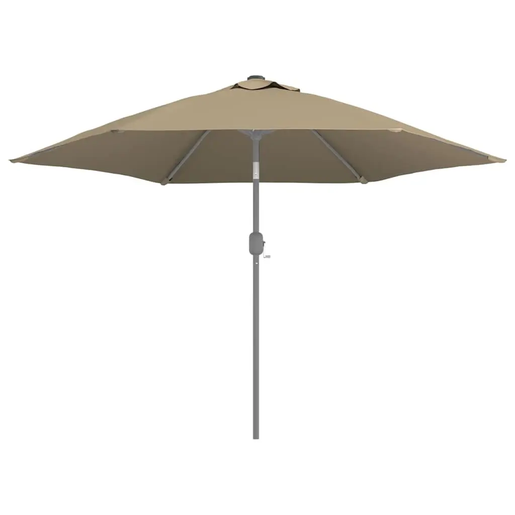Replacement Parasol Fabric Taupe 300cm UV Protection