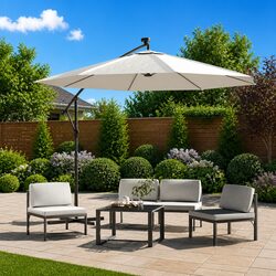 Concise Replacement Fabric for Cantilever Umbrella