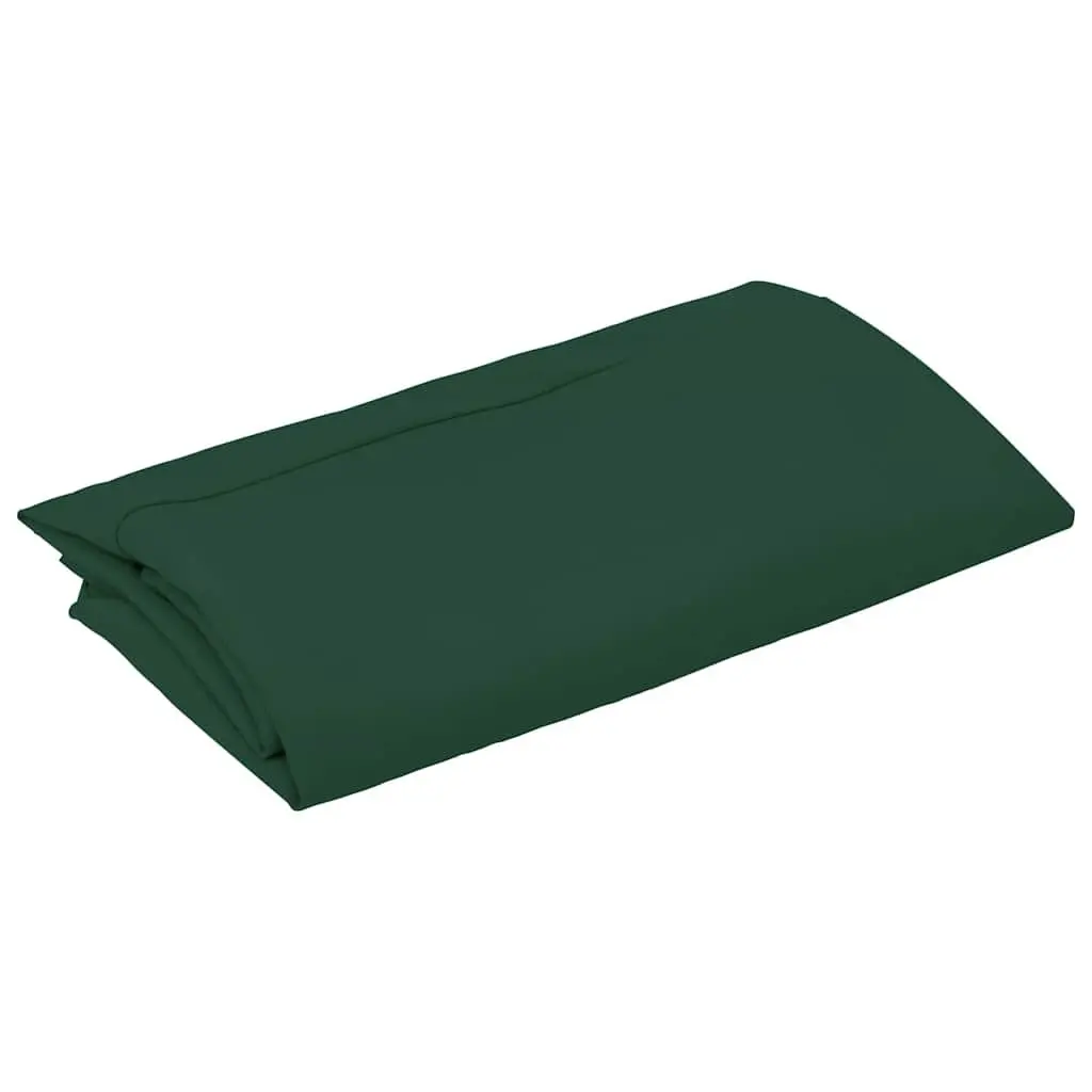 Replacement Fabric Cantilever Umbrella Parasol Cover Green 350cm UV Protective Easy to Clean