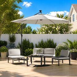 Replacement Fabric Cover for Cantilever Umbrellas in Sand