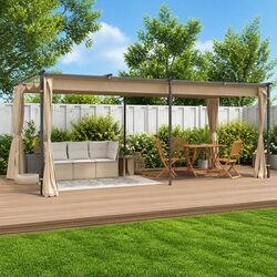 Compact and Strong 6x3 m Canopy Gazebo
