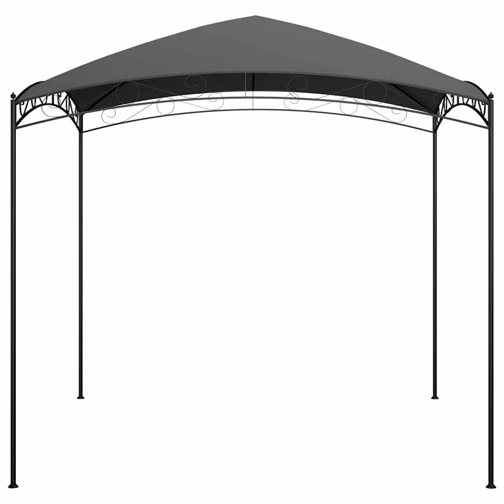 Gazebo Anthracite 3x3x2.65m Steel Frame Outdoor Pavilion Canopy Shelter